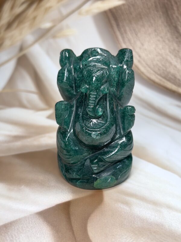IMG_1737 Green Nephrite Jade Ganesh-Ji | 240 GM