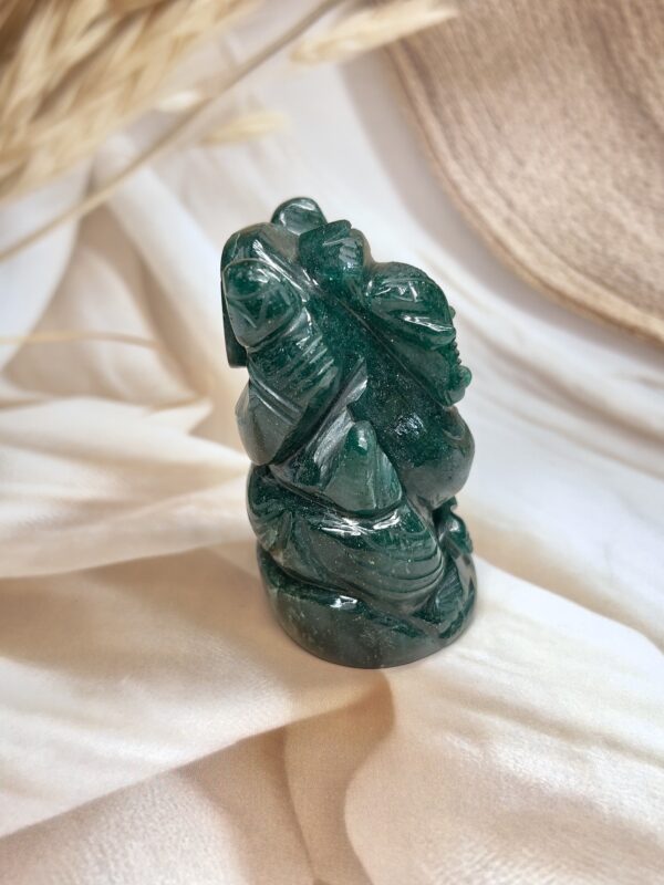 IMG_1739 Green Nephrite Jade Ganesh-Ji | 240 GM