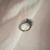 Magic Mirror Crystal Rings | 8 Natural Crystal Options | German Silver