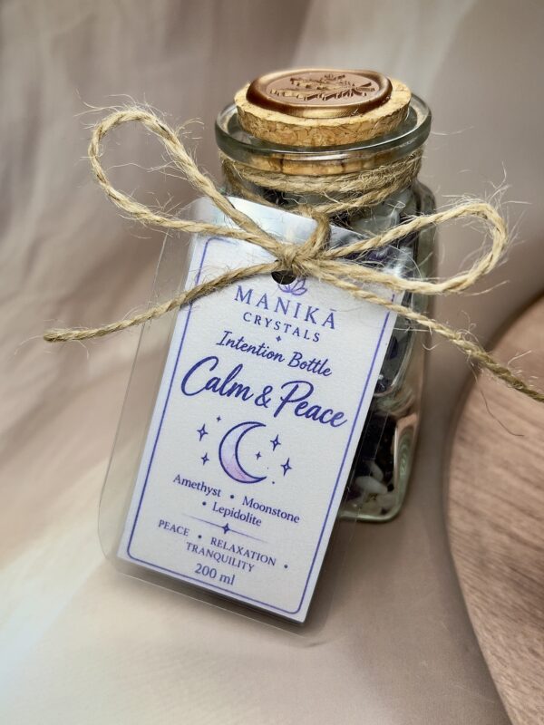 IMG_2132 Calm & Peace Intention Bottle | Amethyst • Moonstone • Lepidolite