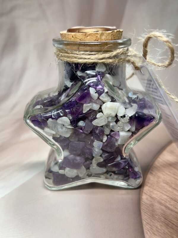 IMG_2135 Calm & Peace Intention Bottle | Amethyst • Moonstone • Lepidolite