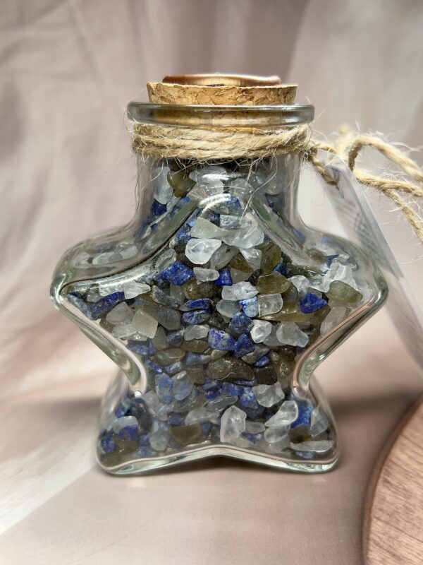 IMG_2138 Manifestation Intention Bottle | Clear Quartz • Lapis Lazuli • Labradorite