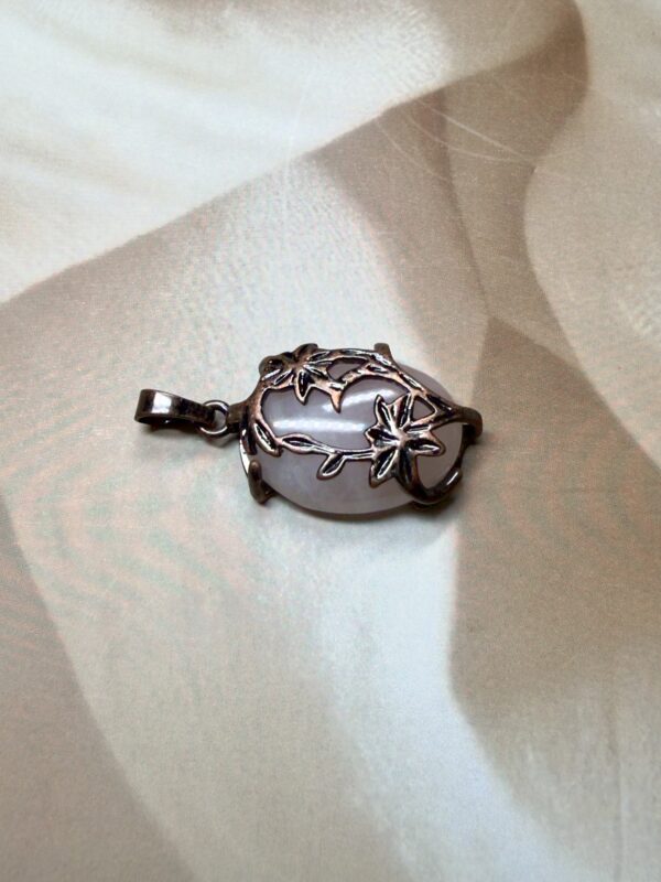 Rose Quartz Bloom Pendant