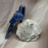 Sodalite Bird + Clear Quartz Cluster Statement Piece | 422 GM | Premium
