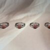 IMG_1855 Rhodochrosite Rings | 4 Styles | Adjustable | German Silver