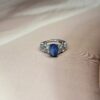 IMG_1876 Vibrant Kyanite Ring | Premium | German Silver