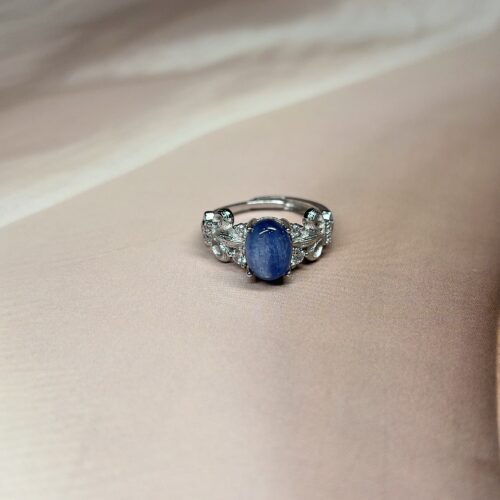 Vibrant Kyanite Ring | Premium | German Silver