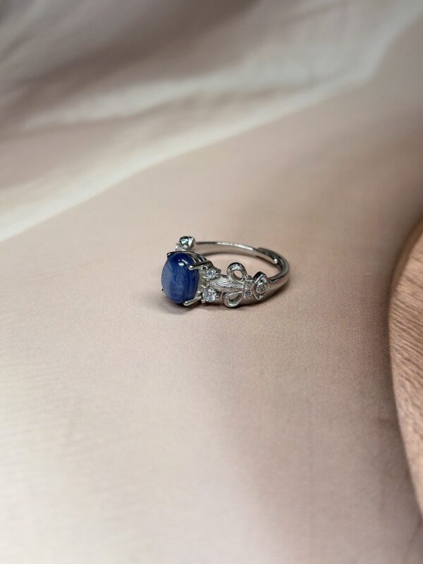 IMG_1878 Vibrant Kyanite Ring | Premium | German Silver