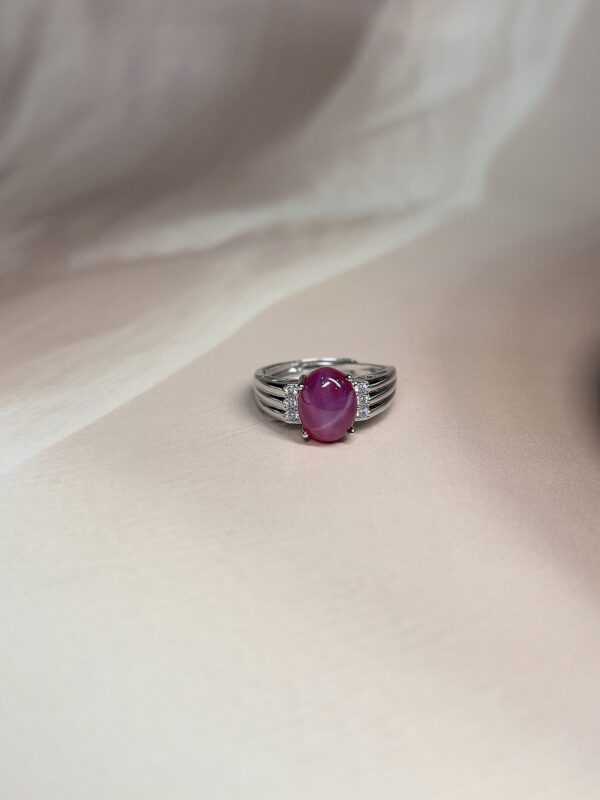 Star Ruby Ring | Premium | German Silver