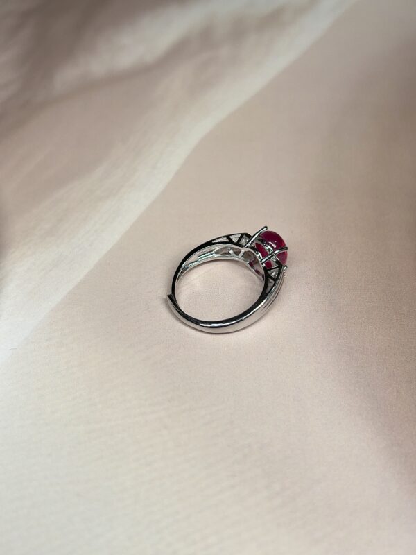 Star Ruby Ring | Premium | German Silver