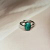 Malachite Ring | German Silver