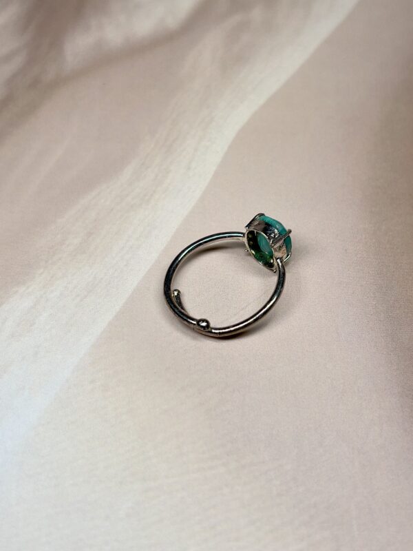 Malachite Ring | German Silver