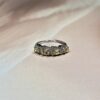Citrine 4 Stone Ring | Premium | German Silver