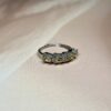 Citrine 4 Stone Ring | Premium | German Silver