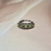 IMG_1906 Peridot 5 Stone Ring | Premium | German Silver