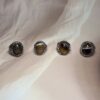 Earthbound Black Agate/ Sulemani Hakik Rings | 4 Styles | German Silver