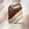 Brown Banded Aragonite Freeform | 370 GM