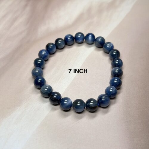Stunning Blue Kyanite Bracelet | 8MM | 2 Sizes