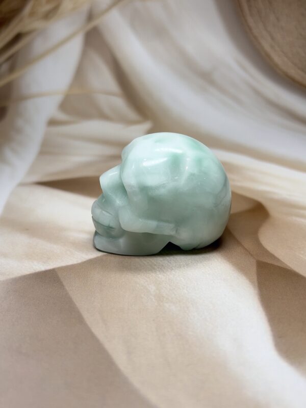 Premium Larimar Skull | 90 GM