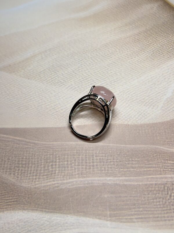 IMG_2431 Orb Rings | 5 Crystals | Adjustable | German Silver