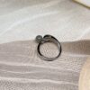 IMG_2516 Golden Labradorite Dolphin Ring | Adjustable | German Silver