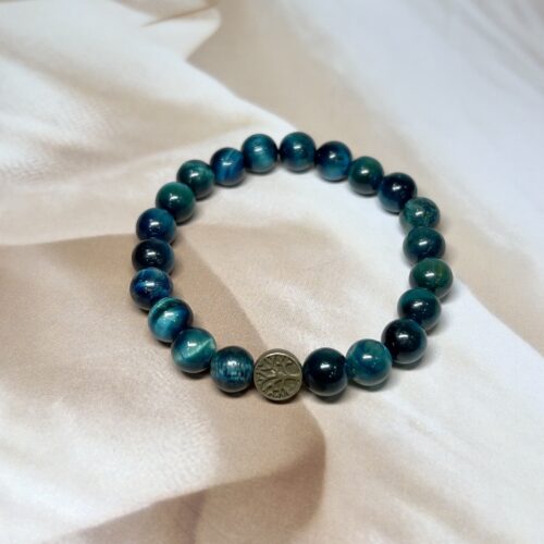 Green Tiger Eye Bracelet | 7 Inch | 8MM